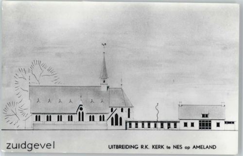 Nes Kirche Entwurf