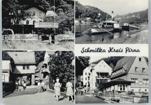 Schmilka Restaurant Helvetia, Schiff, Siedlung