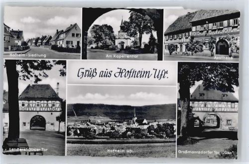 Hofheim Siedlung Apotheke Panorama
