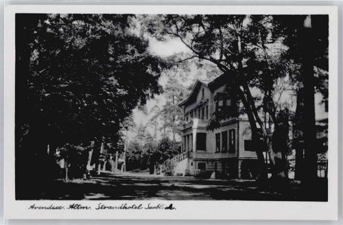 Arendsee Strandhotel Seeblick, Foto-Karte