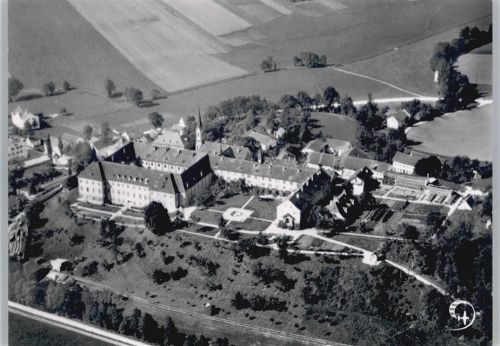 Zangberg Fliegeraufnahme, Kloster St. Josef