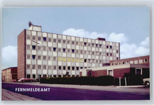 Heide Foto mit Negativ, Fernmeldeamt