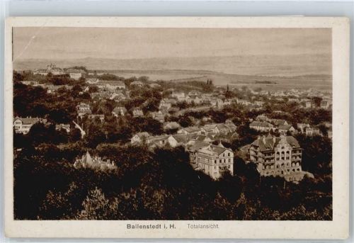 Ballenstedt Gesamtansicht