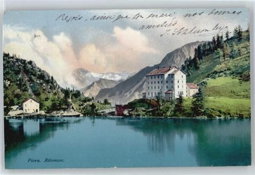 Pioraco Ritomsee, Gasthaus