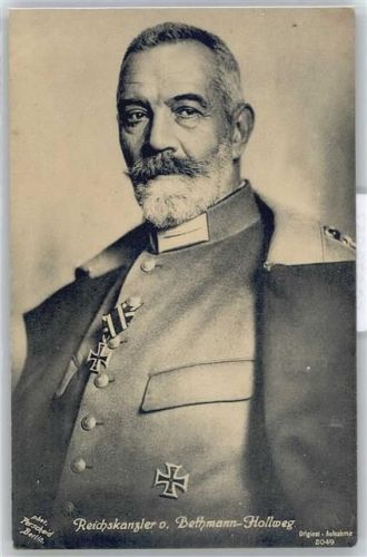 Kanzler Bethmann-Hollweg