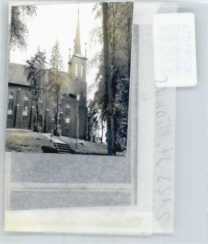 St. Dionys Foto mit Negativ, Kirche
