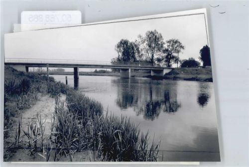 Laar Foto mit Negativ, Brücke