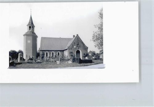 Wewelsfleth Foto mit Negativ, Kirche
