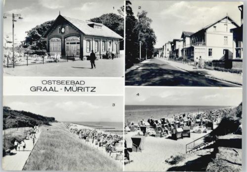 Graal-Müritz Milchbar Seestern , Rosa-Luxemburgstrasse