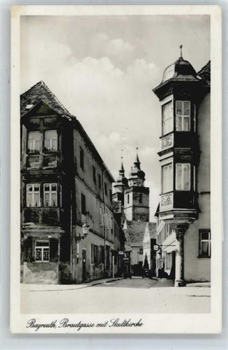 Bayreuth Brautgasse, Stadtkirche