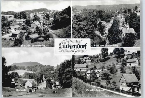 Luftkurort Lückendorf Gesamtansicht, Umgebindehaus