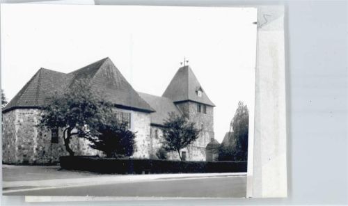 Wietzen Foto mit Negativ, Kirche