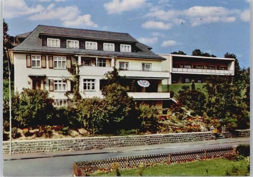 35075 W3554 Weidenhausen b Gladenbach - Christliches Erholungsheim Haus Hardtblick, Bes. Geschw.