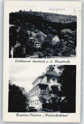 Auerbach Pension, Café, Restaurant Waldschlößchen
