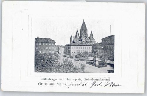 Mainz Denkmal, Theaterplatz