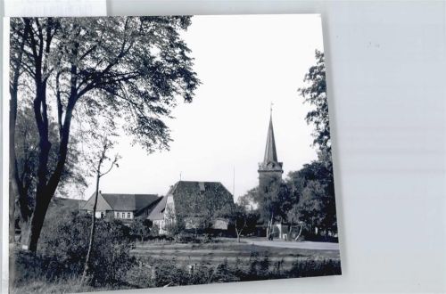 Otterstedt Foto, Blick zur Kirche
