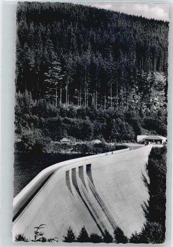 Schluchsee Sperrmauer des Schluchseestauwerkes