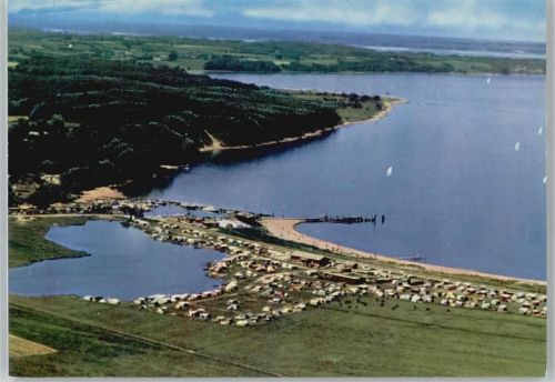 Langballigau Fliegeraufnahme, Campingplatz
