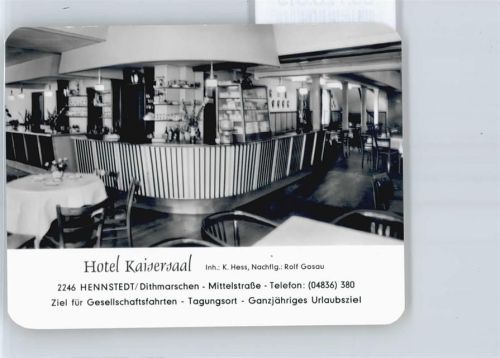 Hennstedt Hotel Kaisersaal