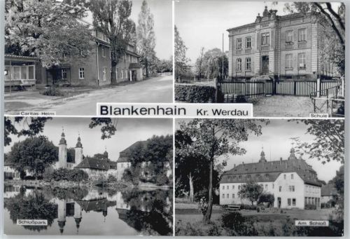 Blankenhain Caritas Heim, Schlosspark, Schule, Schloss