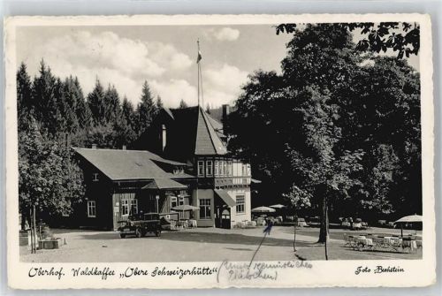 Oberhof Waldcaffee obere Schweizerhütte