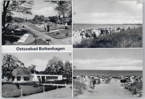 Ostseebad Boltenhagen Minigolfplatz, Strand, Gaststätte Pavillon