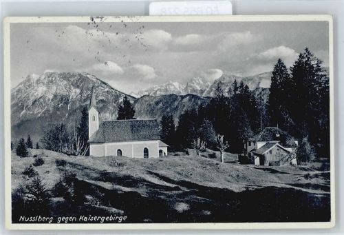 Oberndorf Kaisergebirge, Kirche, Nusslberg
