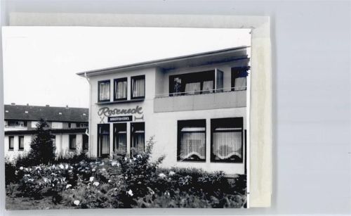 Rendsburg Foto mit Negativ, Hotel, Gaststätte Roseneck