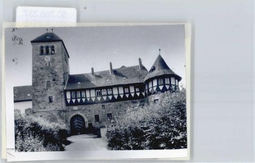 Holle Foto mit Negativ, Burg