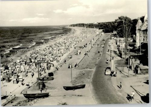 Kühlungsborn Strand, Strandpromenade