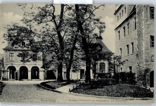 Merseburg Schloßhof, Hauptwache, Rabenhaus