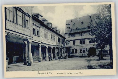 Arnstadt Galerie, Gasthaus Schwarzburger Hof, Apotheke