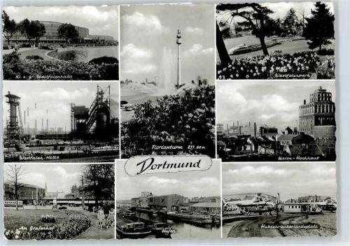 Dortmund Hafen , Hubschrauberlandeplatz , Westfalen Hütte