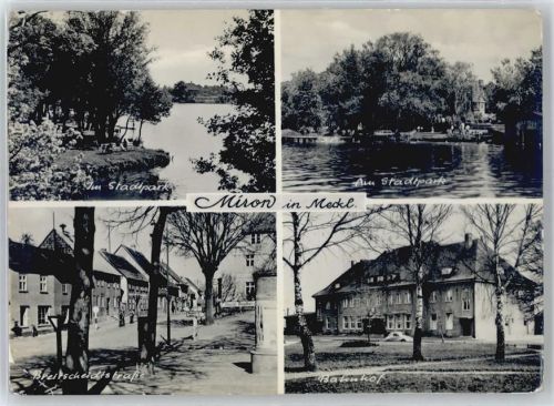 Mirow Stadtpark, Breitscheidtstraße, Bahnhof