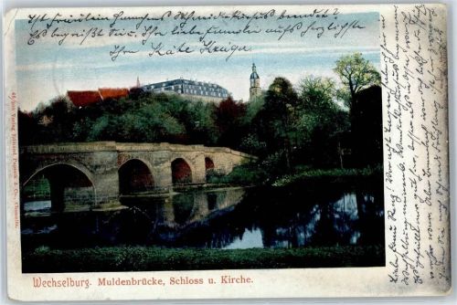 Wechselburg Muldenbrücke, Schloß, Kirche