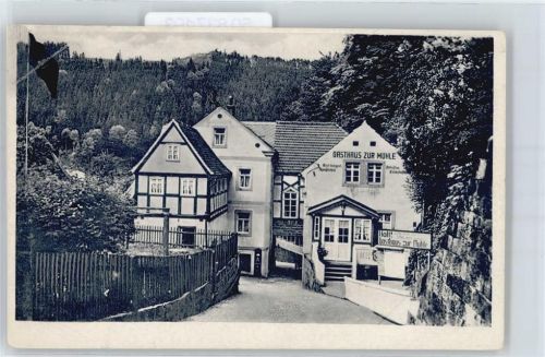 Schmilka Gasthaus zur Mühle