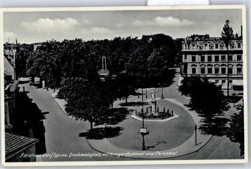 Fürstenwalde Denkmalsplatz, Kriegerdenkmal, Ehrenmal