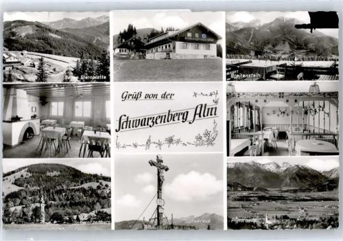 Elbach Sternplatte, Breitenstein, Schwarzenberg Alm, Kreuz
