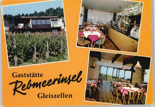 Gleiszellen-Gleishorbach Gaststätte Rebmeerinsel