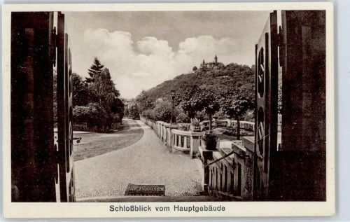 Wernigerode Schloßblick vom Erholungsheim Küsters Kamp