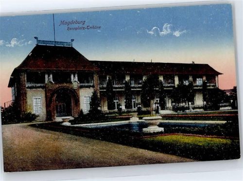 Magdeburg Rennplatz-Tribüne