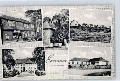 Essenrode Kaufhaus Sack , Siedlung , Schule