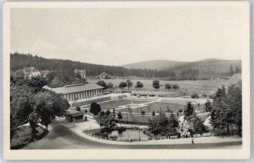 Oberhof Blick nach Halle der Freundschaft