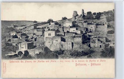 Überreste des Hauses der Martha