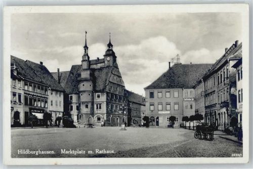 Hildburghausen Marktplatz, Rathaus