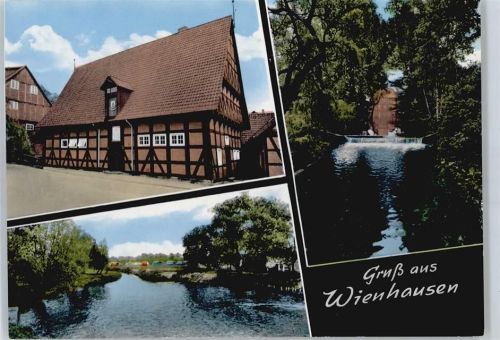 Wienhausen Fachwerkhaus, Flusspartie