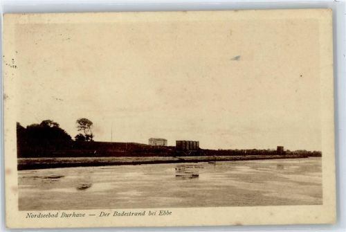Burhave Badestrand bei Ebbe