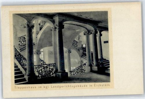 Eichstätt Treppenhaus im Landgerichtsgebäude