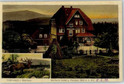 Torfhaus Wulferts Hotel , Marke entfernt