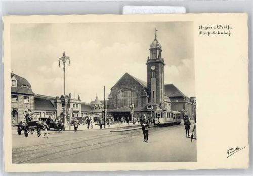 Hagen Bahnhof, Straßenbahn